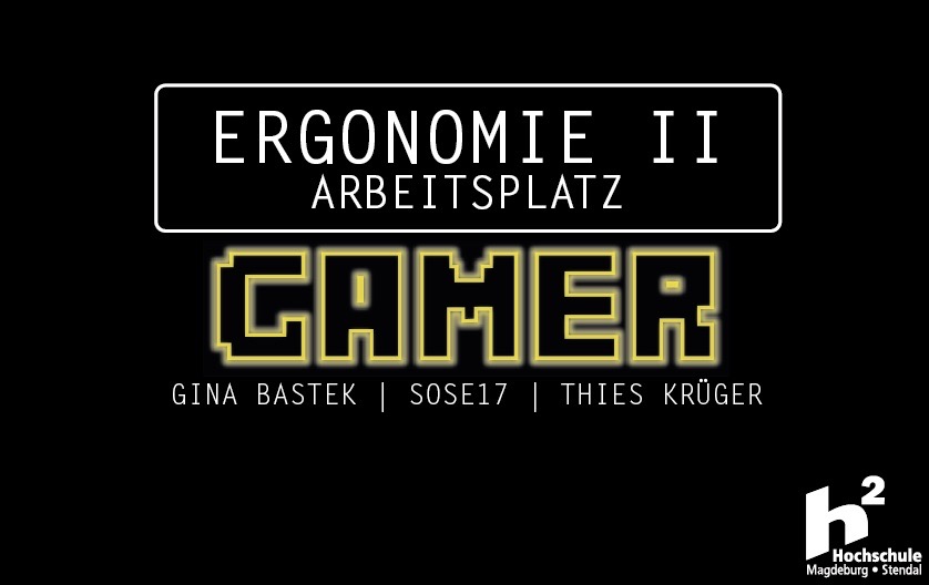 Gamer Arbeitsplatz – Ergonomie